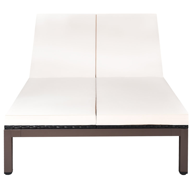 Latitude Run® Dettle Double Reclining Chaise Lounge with Cushion